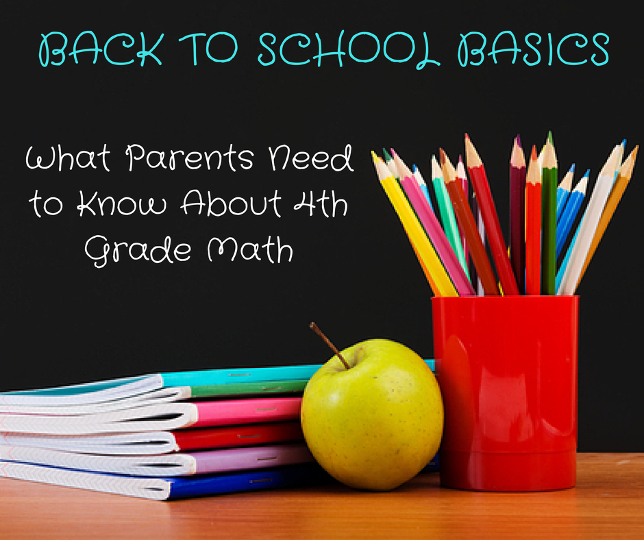 Back to School Basics: What Parents Need to Know About 4th Grade Math