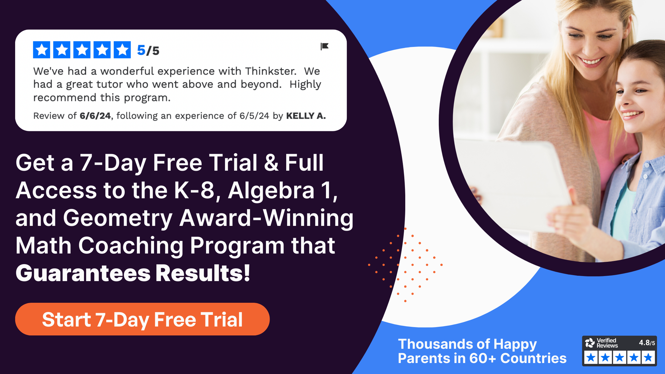 7 Day Free Trial Thinkster Math Tutoring