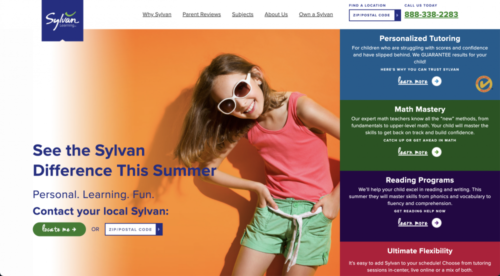 Sylvan Website