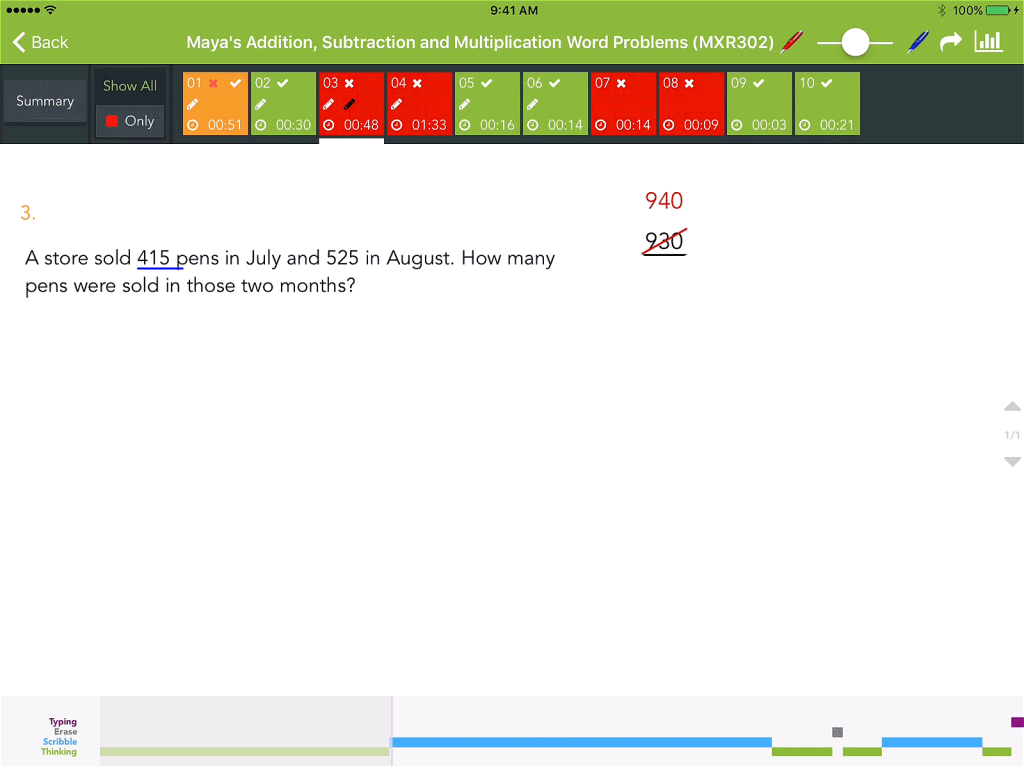 Learn Math With Private Tutor Ipad Thinkster Our Technology Actually Tracks How A Child Arrives At An Answer Something After School Learning Centers Have Long Overlooked