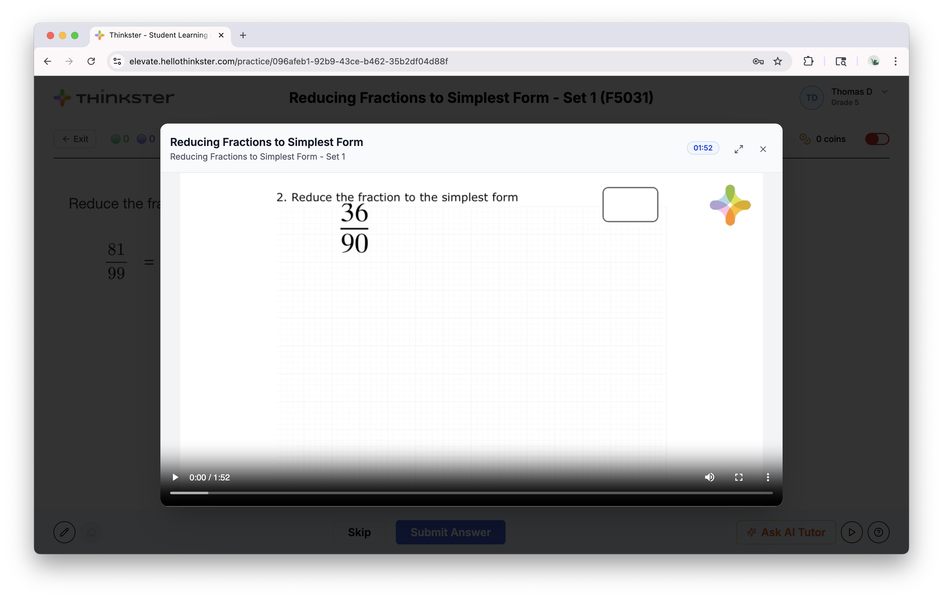 Thinkster AI preview